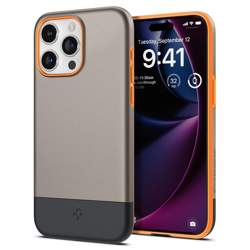 Spigen iPhone 15 Pro Max Style Armor Mag Σκληρή Θήκη με MagSafe - Alpine Gold