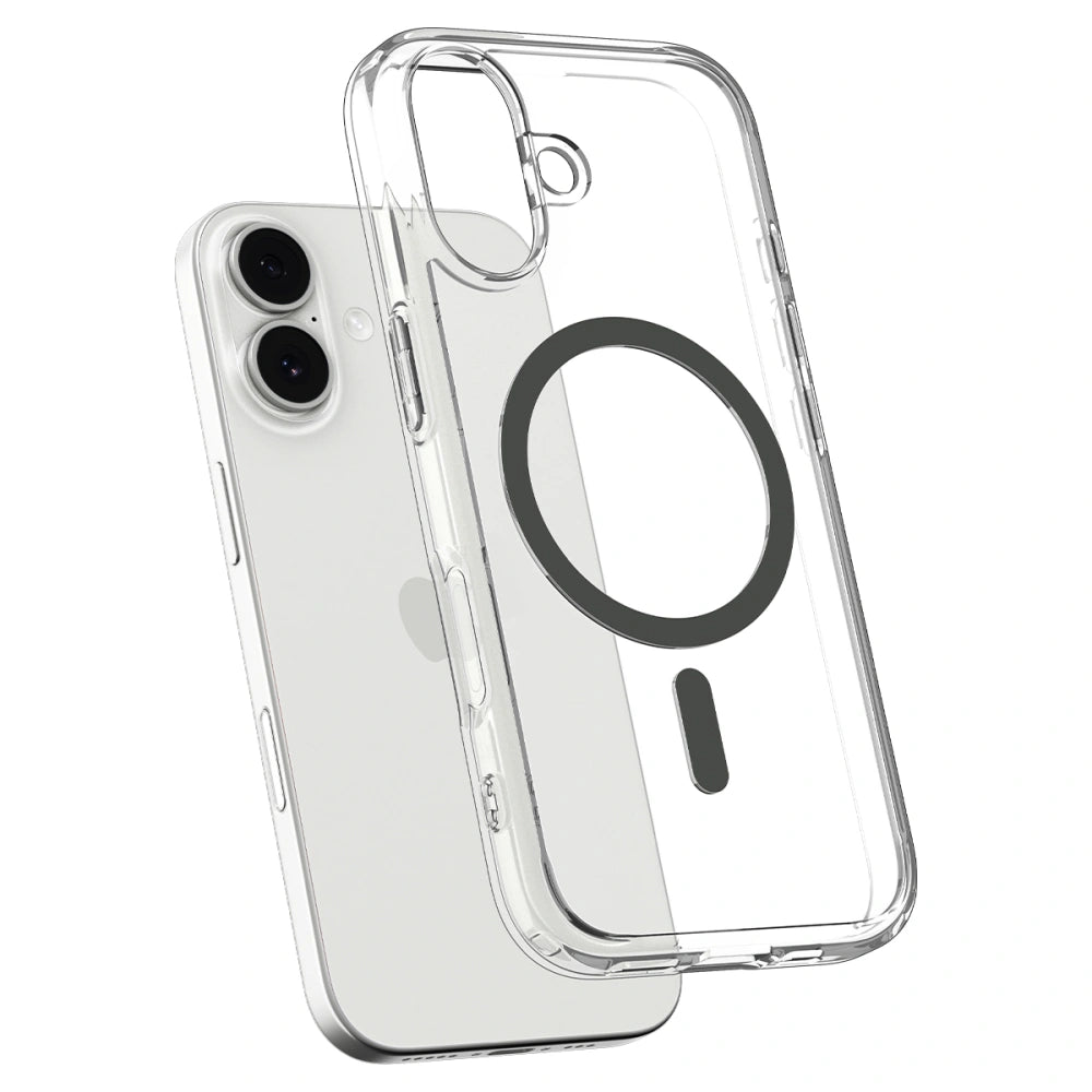 Spigen iPhone 17 - Ultra Hybrid Mag - Σκληρή Θήκη με Πλαίσιο Σιλικόνης Και MagSafe - Clear / Graphite