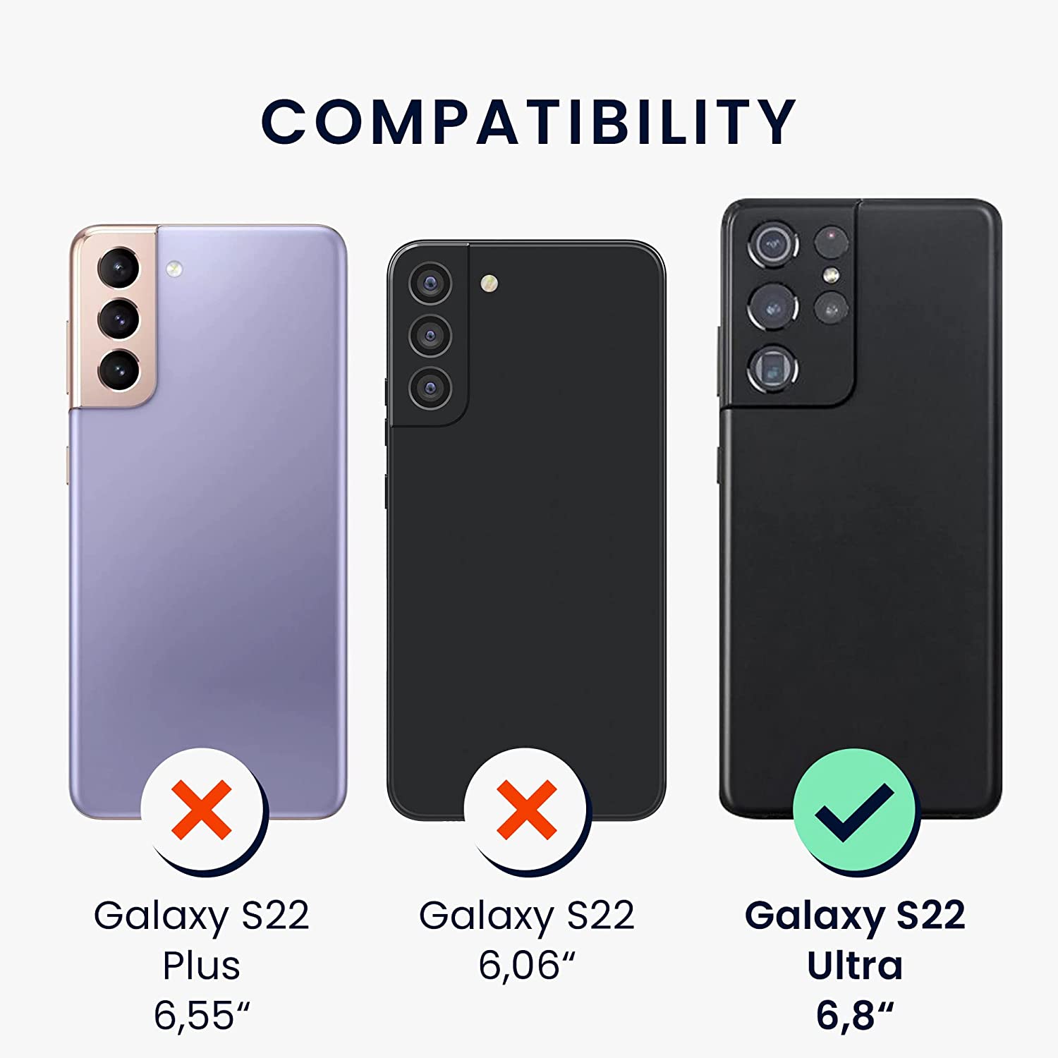 KW Samsung Galaxy S22 Ultra Θήκη Σιλικόνης Rubberized TPU - Lavender - 56765.108