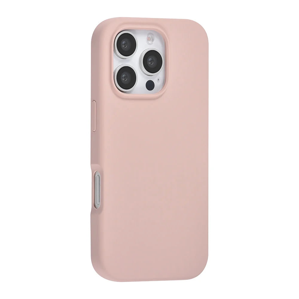 Tuniq iPhone 16 Pro Premium Liquid Silicone Θήκη Σιλικόνης - Pink