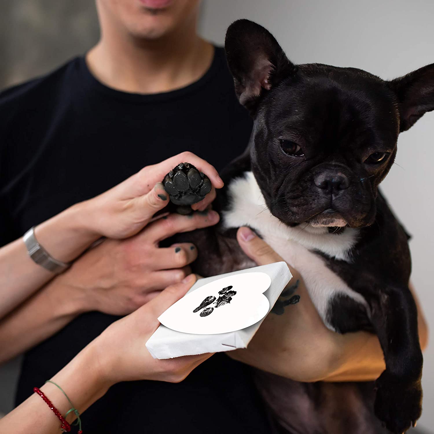 Navaris Σετ Κορνιζών από Μελάνι για Αποτύπωμα Μωρού - Wooden - 51849.01