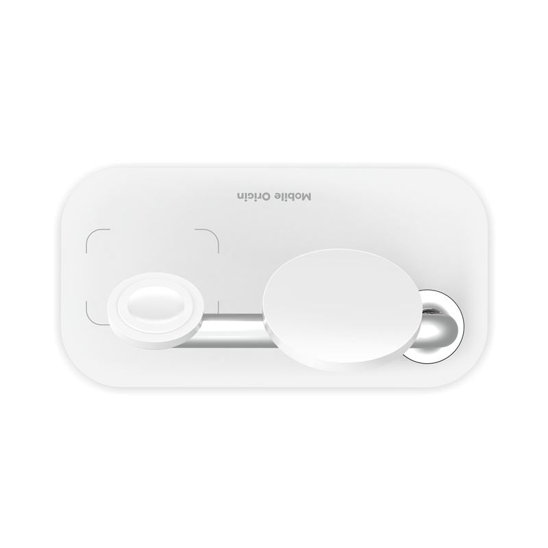 Mobile Origin 3in1 Ασύρματη Βάση Φόρτισης MagSafe MO1 - White