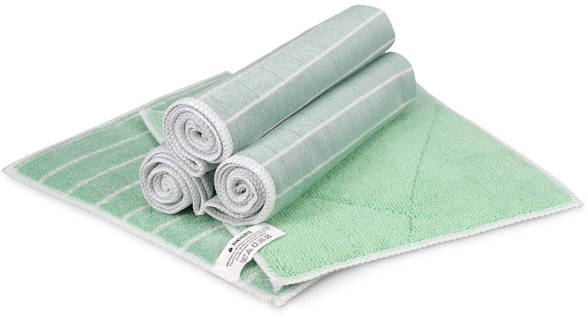 Navaris Σετ με 5 Πετσέτες Καθαρισμού και Γυαλίσματος - Green - 51036.05