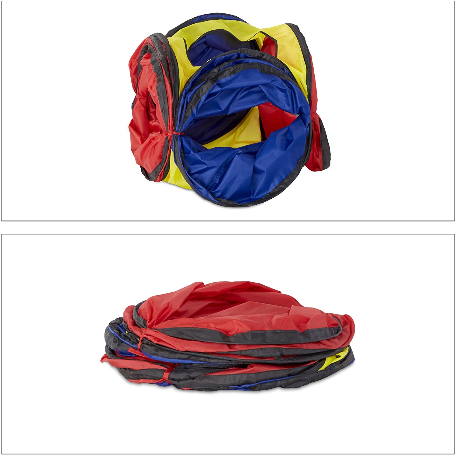 Relaxdays XXL Παιδικό Παιχνίδι Τούνελ - Multi-Coloured - 4052025224677