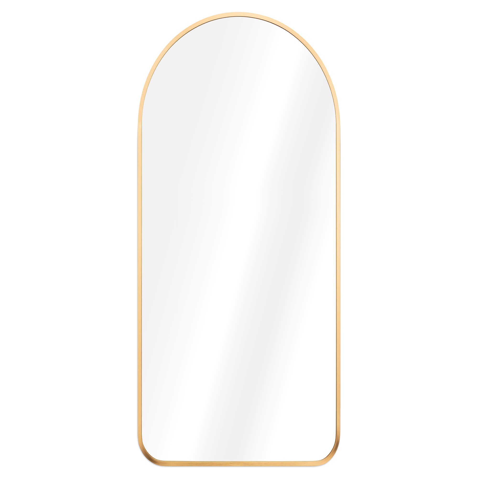 Navaris Τοξοτός Καθρέπτης Τοίχου - 50 x 110 cm - Gold - 55894.21.01
