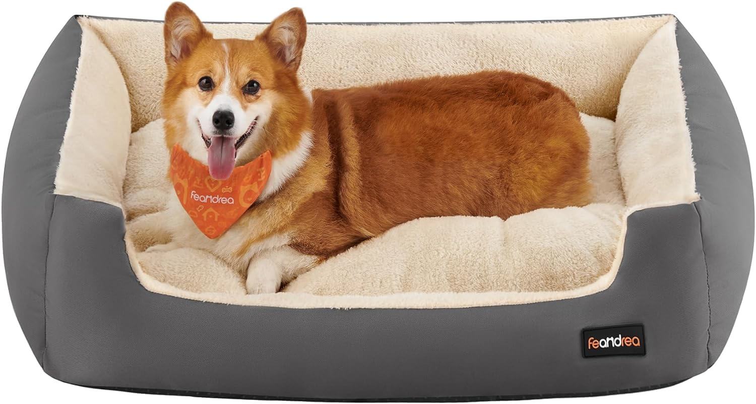 Feandrea Κρεβάτι Σκύλου / Γάτας - 85 x 65 x 21 cm - Dark Grey - PGW004G01