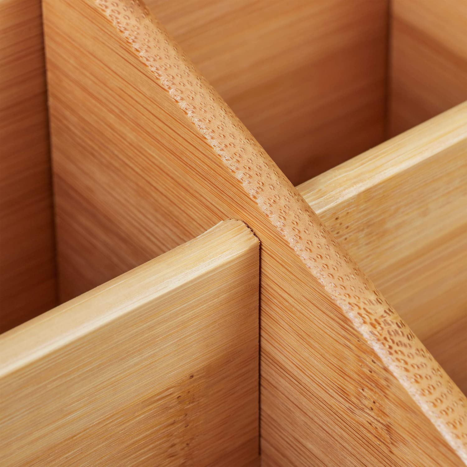 Relaxdays Διοργανωτής Γραφείου από Μπαμπού - Natural - 4052025310684