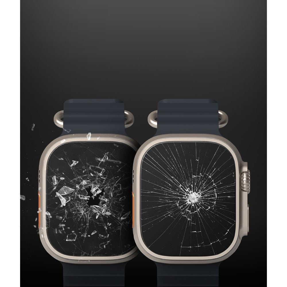 Ringke Προστασία Οθόνης Apple Watch Ultra (1/2/3) - 49mm - ID FC 0.3mm - 2.5D 9H Screen Αντιχαρακτικό Γυαλί Οθόνης - 4 Τεμάχια - Διάφανο