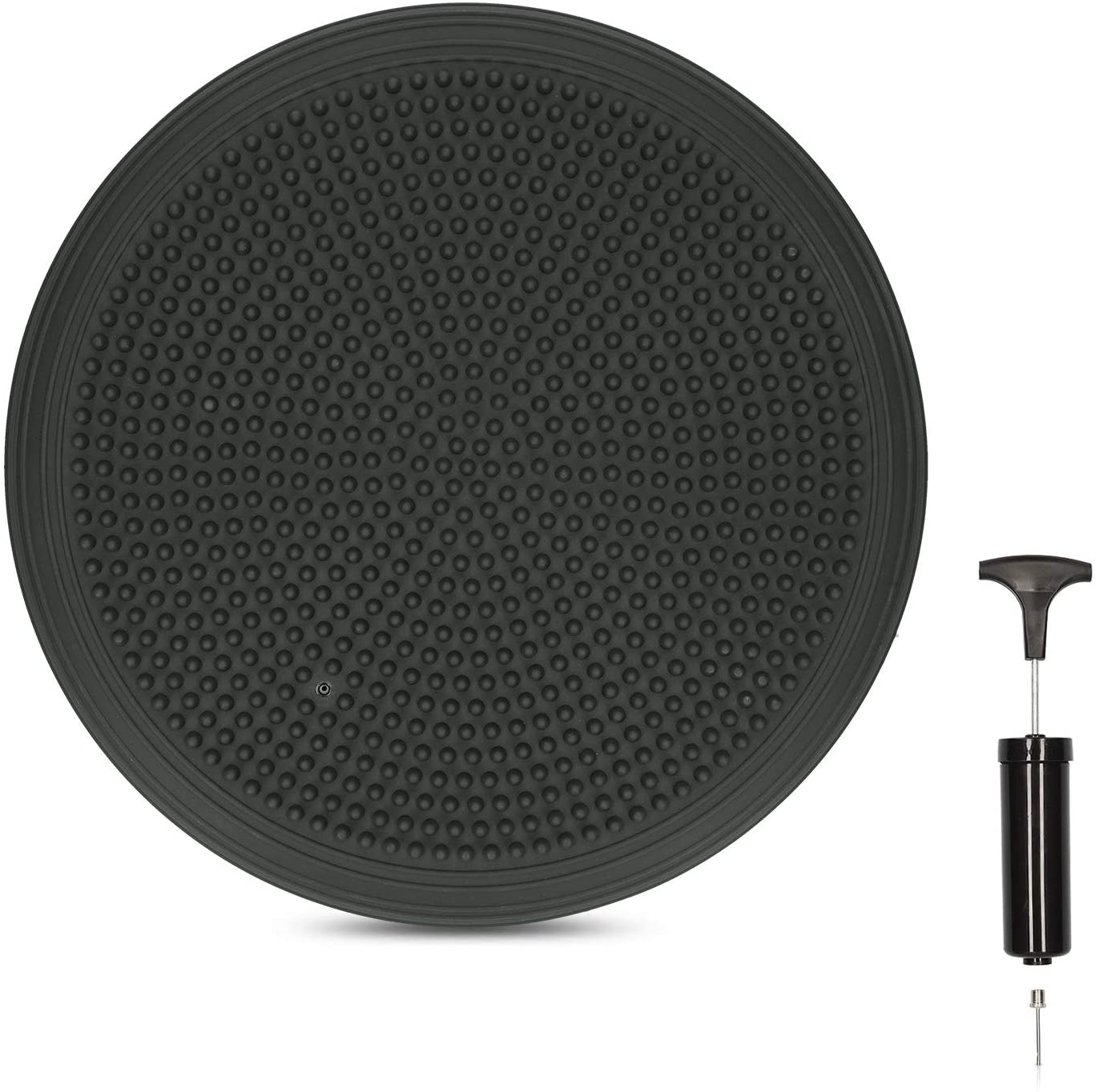 Navaris Μαξιλάρι Στάσης Σώματος / Σανίδα Ισορροπίας - 33cm - Dark Grey - 49286.19