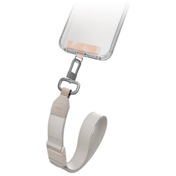 Uniq Vista Universal Phone Lanyard - 2 σε 1 Λουράκι Κινητού - Peach Beige
