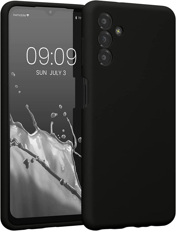 KW Samsung Galaxy A13 5G Θήκη Σιλικόνης Rubberized TPU - Black - 59453.01