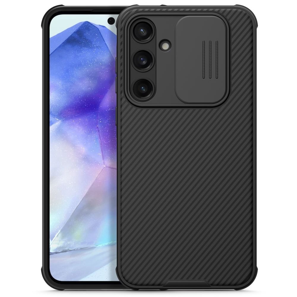 Nillkin Samsung Galaxy A55 5G CamShield Pro Σκληρή Θήκη με Κάλυμμα για την Κάμερα - Black