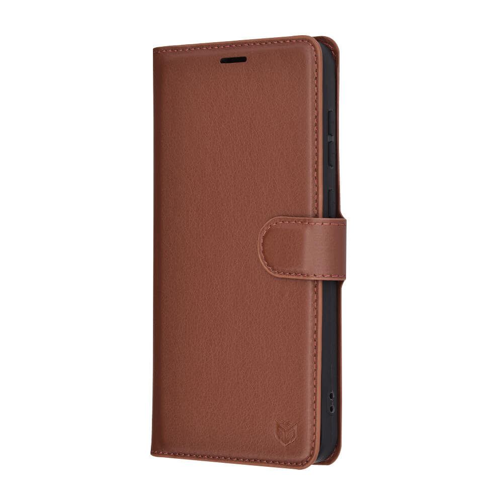 Techsuit Samsung Galaxy A56 5G - Leather Folio - Θήκη Πορτοφόλι από Δερματίνη με Stand - Brown