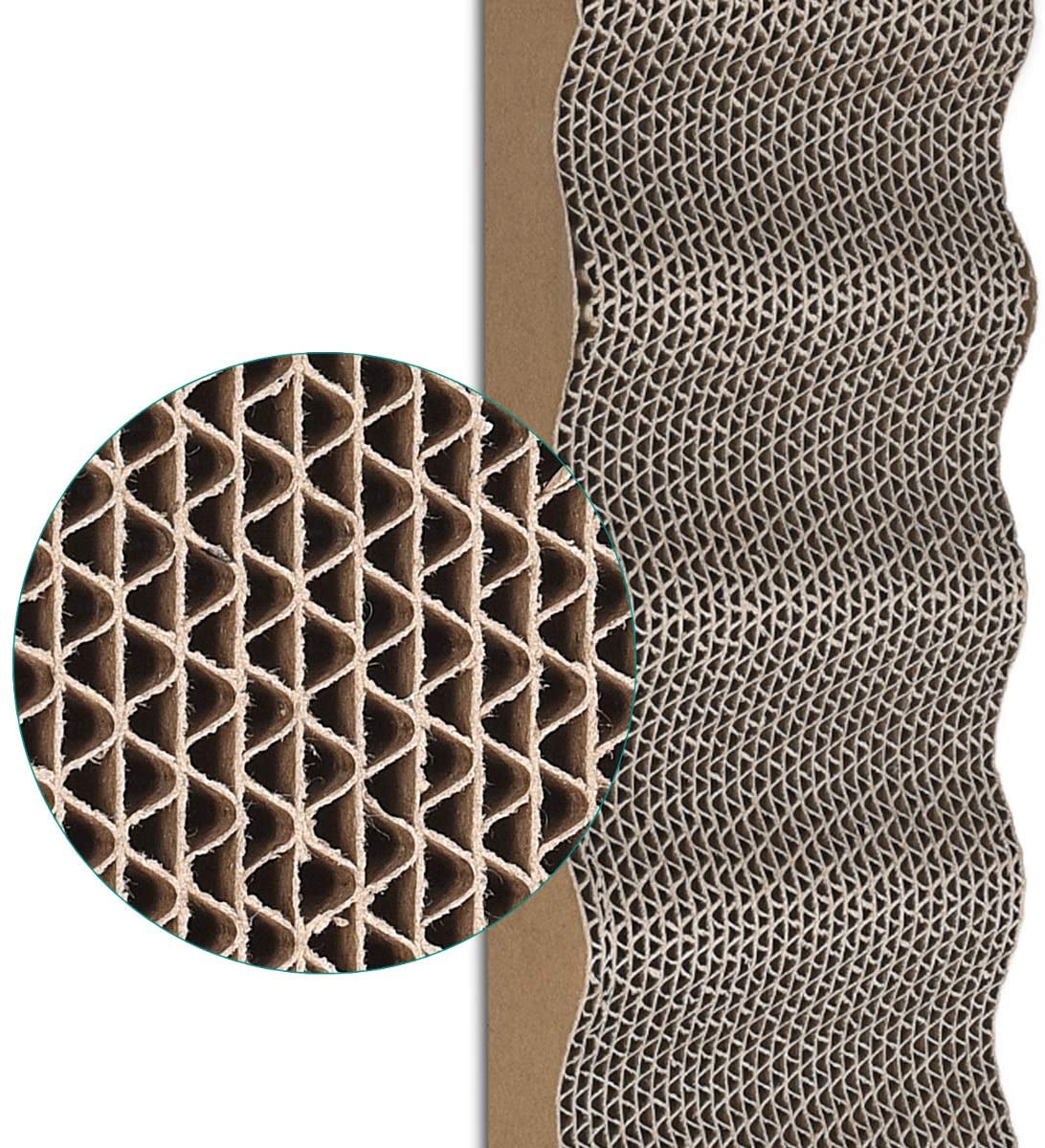 Navaris Cat Hanging Scratching Board - Κρεμαστό Ονυχοδρόμιο για Γάτες - 13 x 5 x 45 cm - Brown - 49994.4