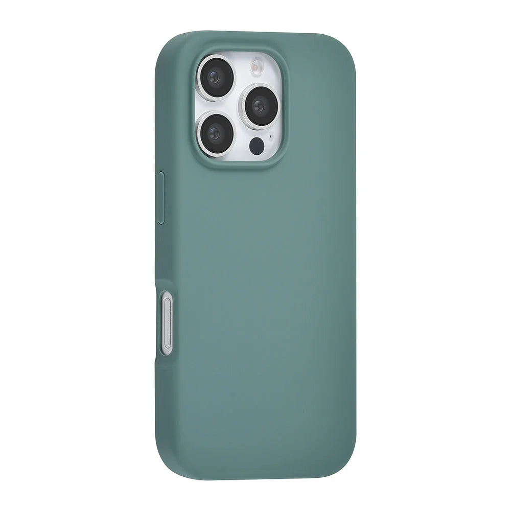 Tuniq iPhone 16 Pro Premium Liquid Silicone Θήκη Σιλικόνης - Green
