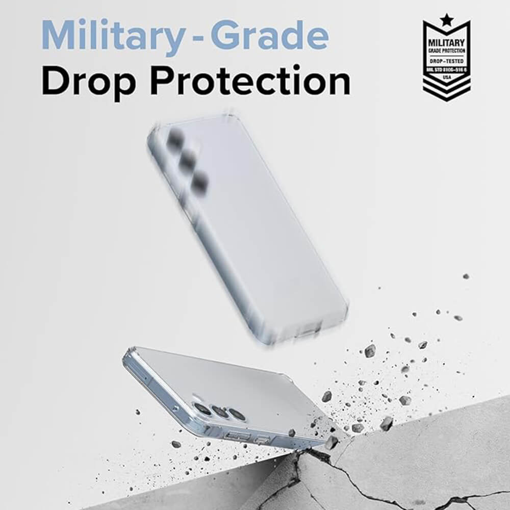 Ringke Samsung Galaxy A35 5G - Fusion - Σκληρή Θήκη με Πλαίσιο Σιλικόνης - Matte Clear