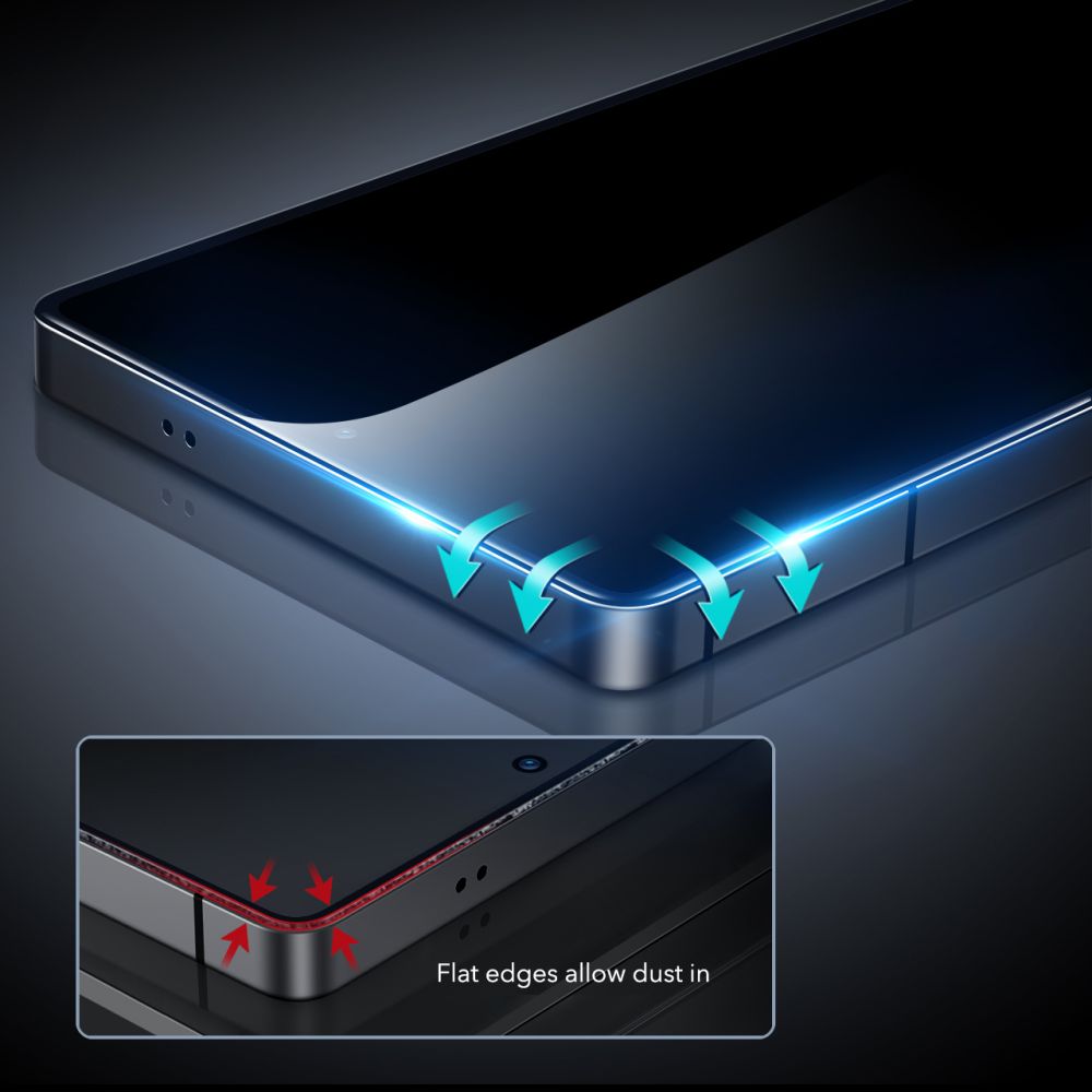 ESR Samsung Galaxy S25 Ultra - 2.5D 9H Full Screen Tempered Glass Αντιχαρακτικό Γυαλί Οθόνης - Privacy - Black