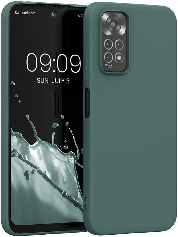 KW Xiaomi Redmi Note 11 / Redmi Note 11S Θήκη Σιλικόνης TPU - Blue Green - 57368.171