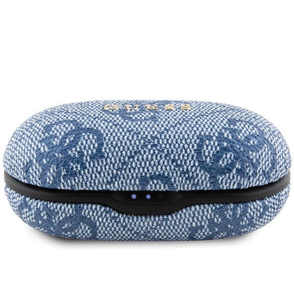 Guess 4G Metal Logo - Bluetooth 5.3 - Ασύρματα ακουστικά για Κλήσεις / Μουσική - Blue