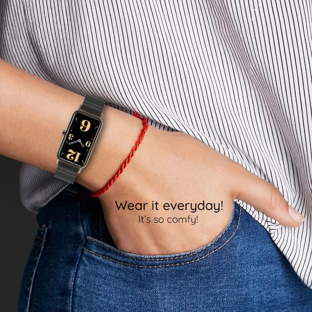 Techsuit Λουράκι Apple Watch 4/5/6/7/8/9/10/11 - SE (1/2/3) - Ultra (1/2/3) - 42/44/45/49mm Watchband W012 Μπρασελέ από Ανοξείδωτο Ατσάλι - Black