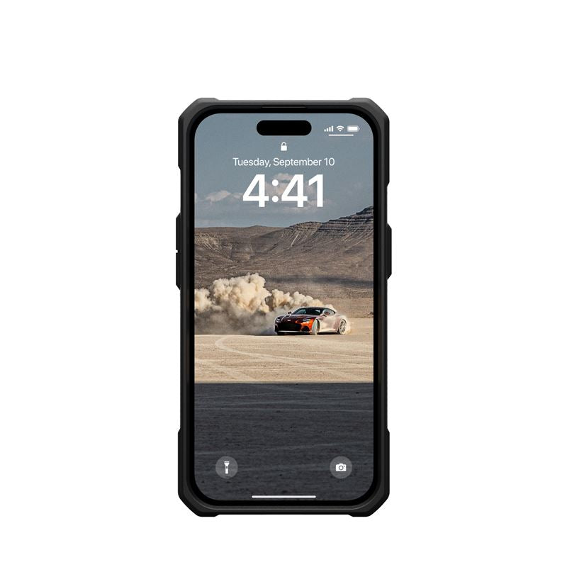 UAG iPhone 15 Monarch Kevlar Series Σκληρή Θήκη - Kevlar Black