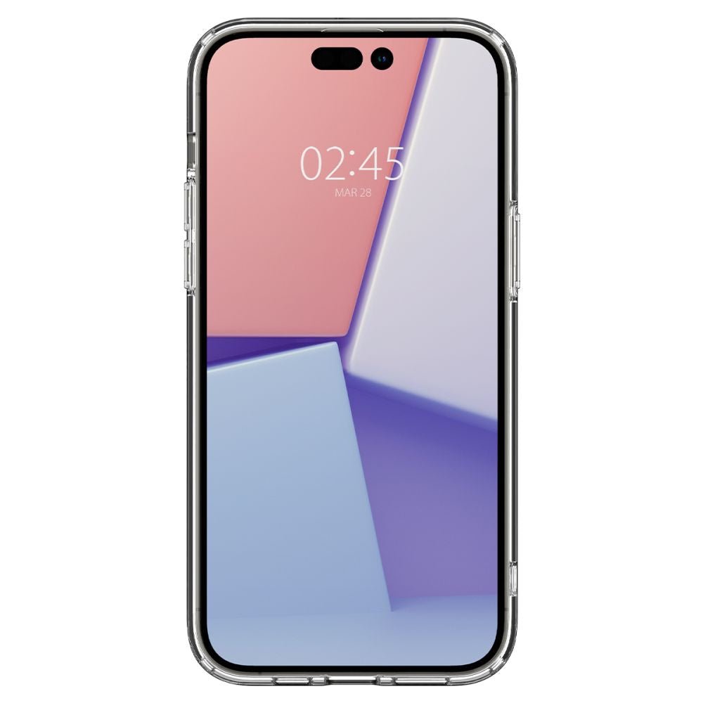 Spigen iPhone 14 Pro Ultra Hybrid Σκληρή Θήκη με Πλαίσιο Σιλικόνης - Crystal Clear