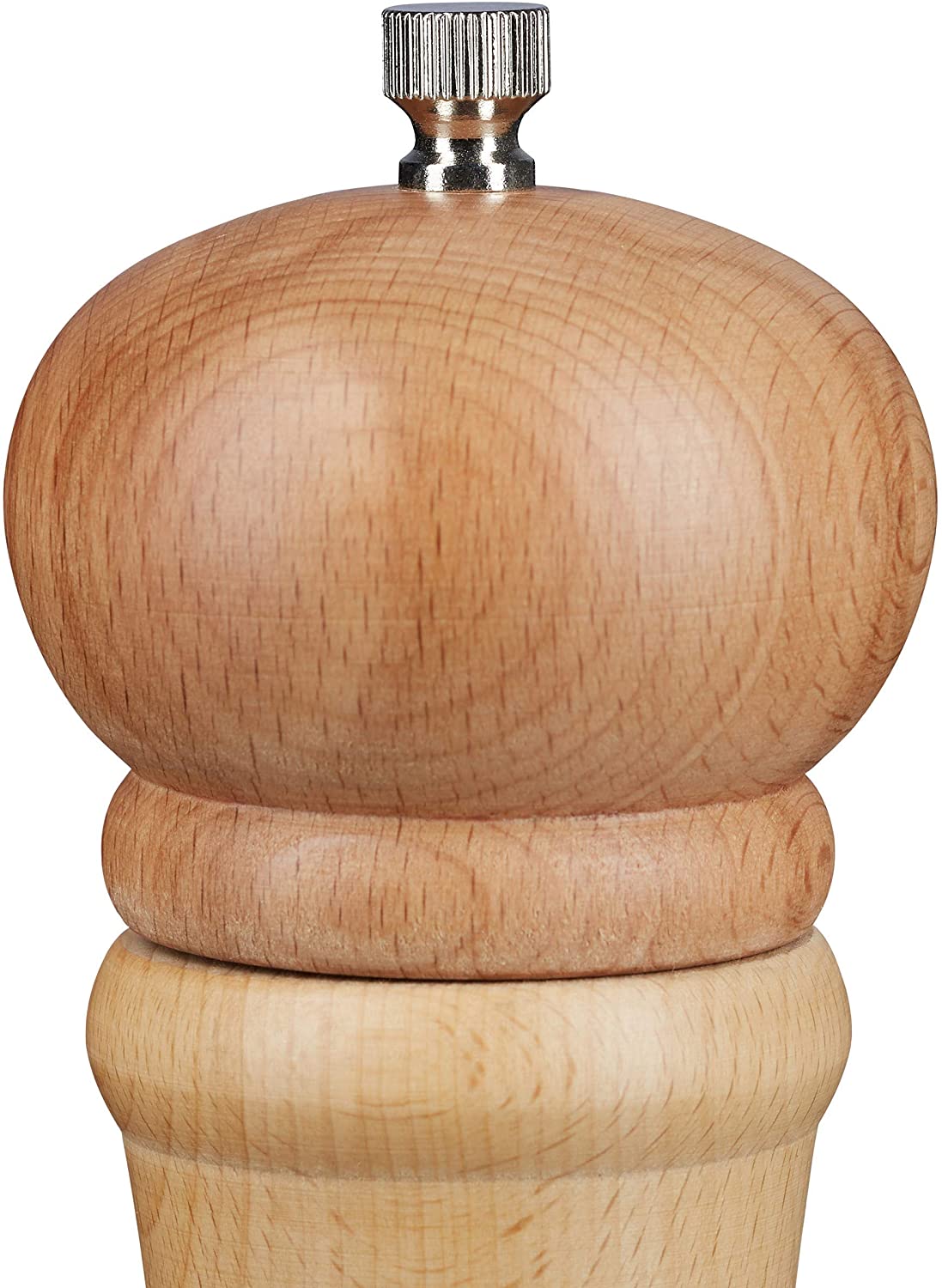 Relaxdays Ξύλινος Μύλος Πιπεριού - Natural - 4052025948344