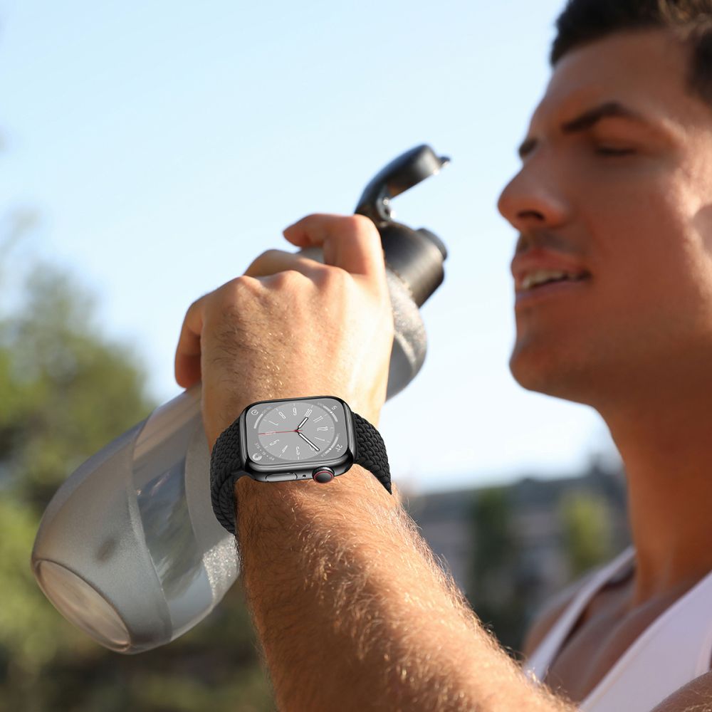 Tech - Protect Λουράκι Apple Watch 8/9/10/11 - SE (1/2/3) - Ultra (1/2/3) – 44/45/46/49mm NylonMag - Black