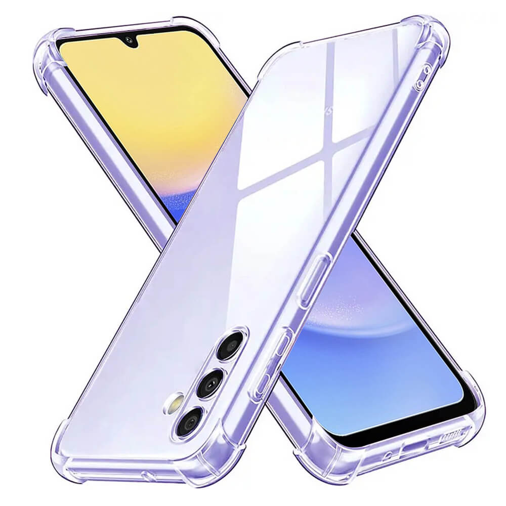 Techsuit Samsung Galaxy A16 4G / A16 5G - Shockproof - Θήκη Σιλικόνης με Ενισχυμένες Γωνίες - Clear