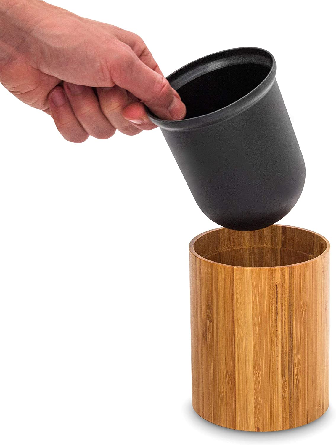 Relaxdays Πιγκάλ Μπάνιου από Μπαμπού - Natural - 4052025191771