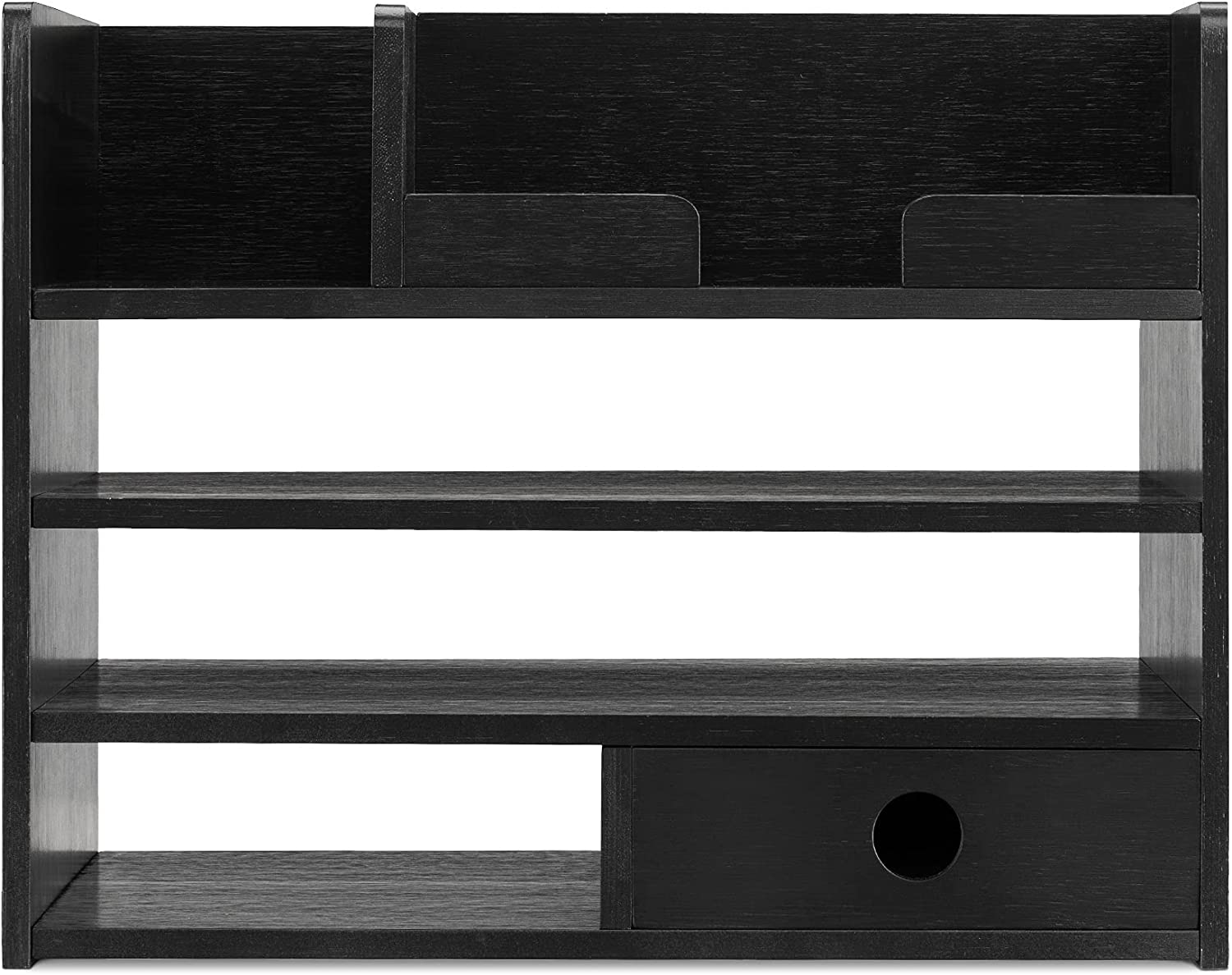 Navaris Ξύλινο Ράφι Οργάνωσης - Black - 52359.01.01