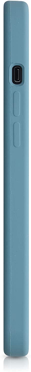 KW iPhone 12 Pro Max Θήκη Σιλικόνης Rubber TPU - Stone Blue - 52644.206