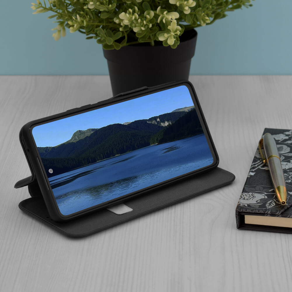 Techsuit Samsung Galaxy S23 Ultra Safe Flip Stand Θήκη Βιβλίο - Black