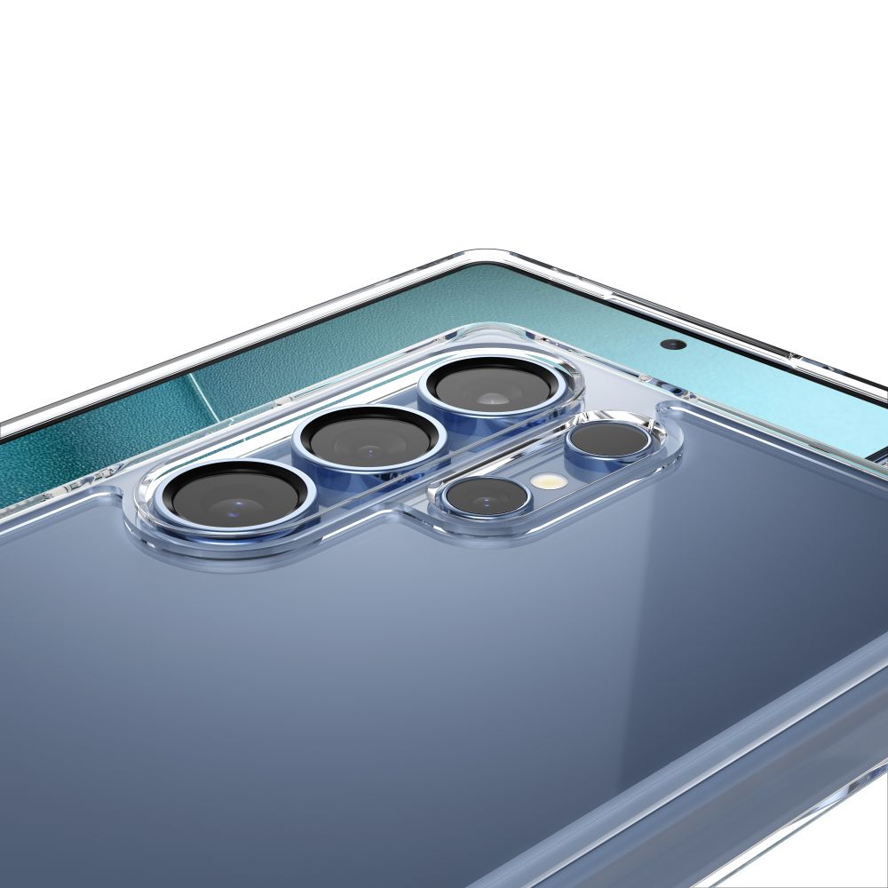 Spigen Samsung Galaxy S25 Ultra - Σκληρή Θήκη με Πλαίσιο Σιλικόνης Ultra Hybrid - Crystal Clear