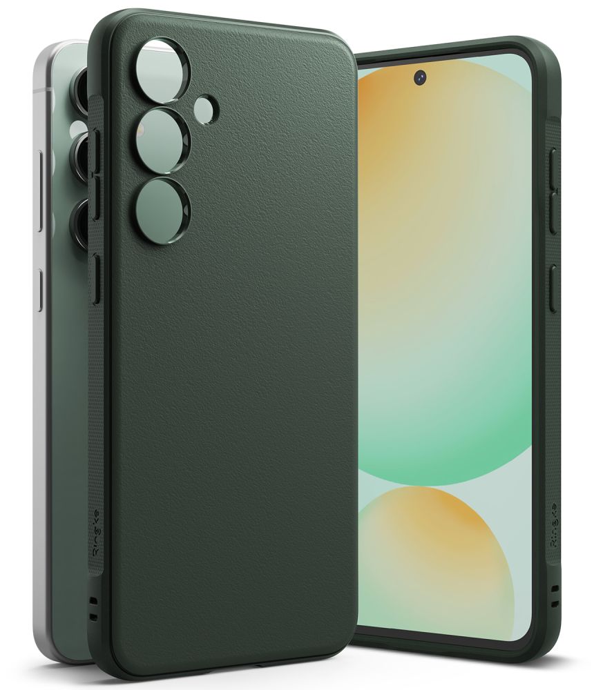 Ringke Samsung Galaxy S24 FE Onyx Durable TPU Case Θήκη Σιλικόνης - Dark Green
