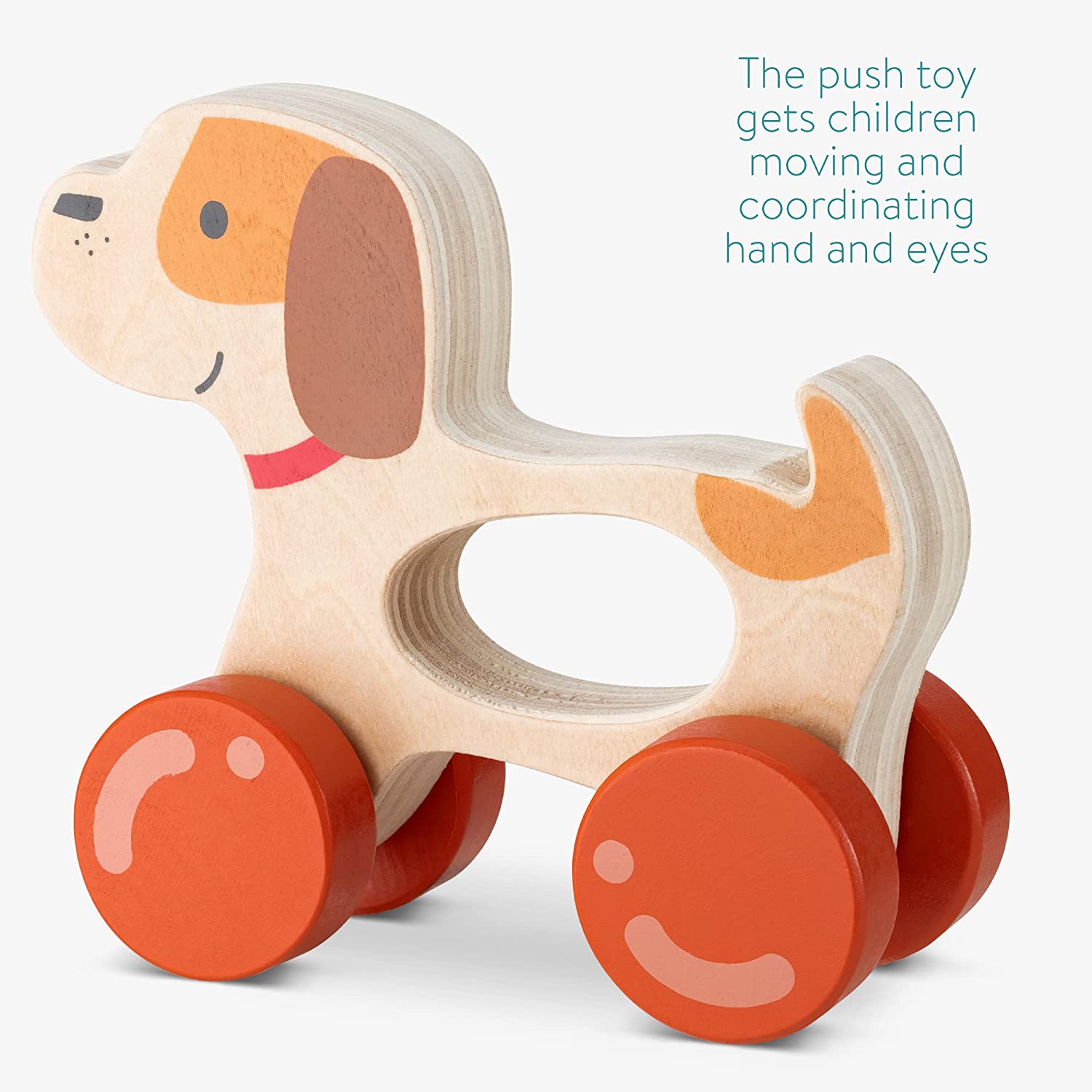 Navaris Σετ με 3 Ξύλινα Παιχνίδια - Multicolor - 54755.01