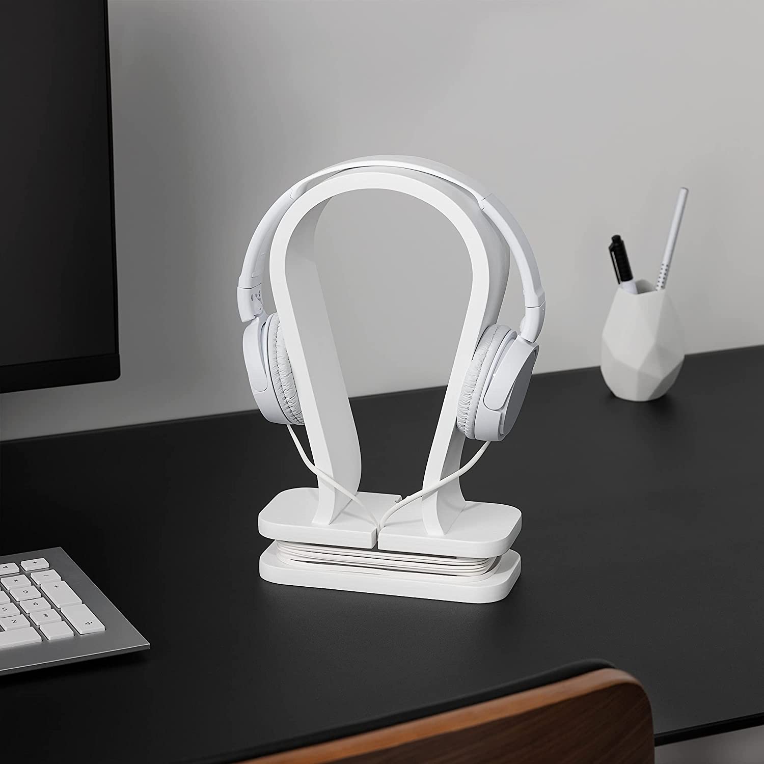 Navaris Βάση Ακουστικών από Ξύλο Καρυδιάς - White Oak - 53329.02