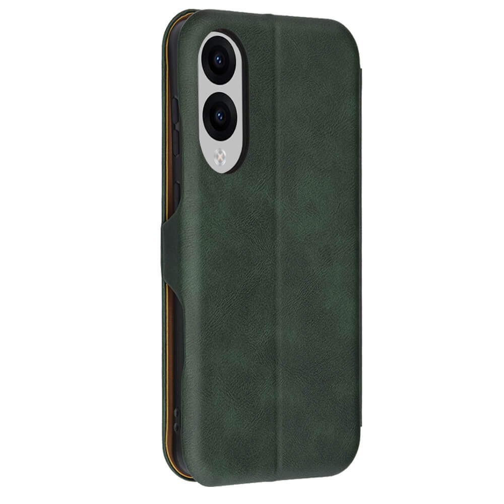 Techsuit Samsung Galaxy S25 Edge - Safe Wallet Plus - Θήκη Βιβλίο - Green