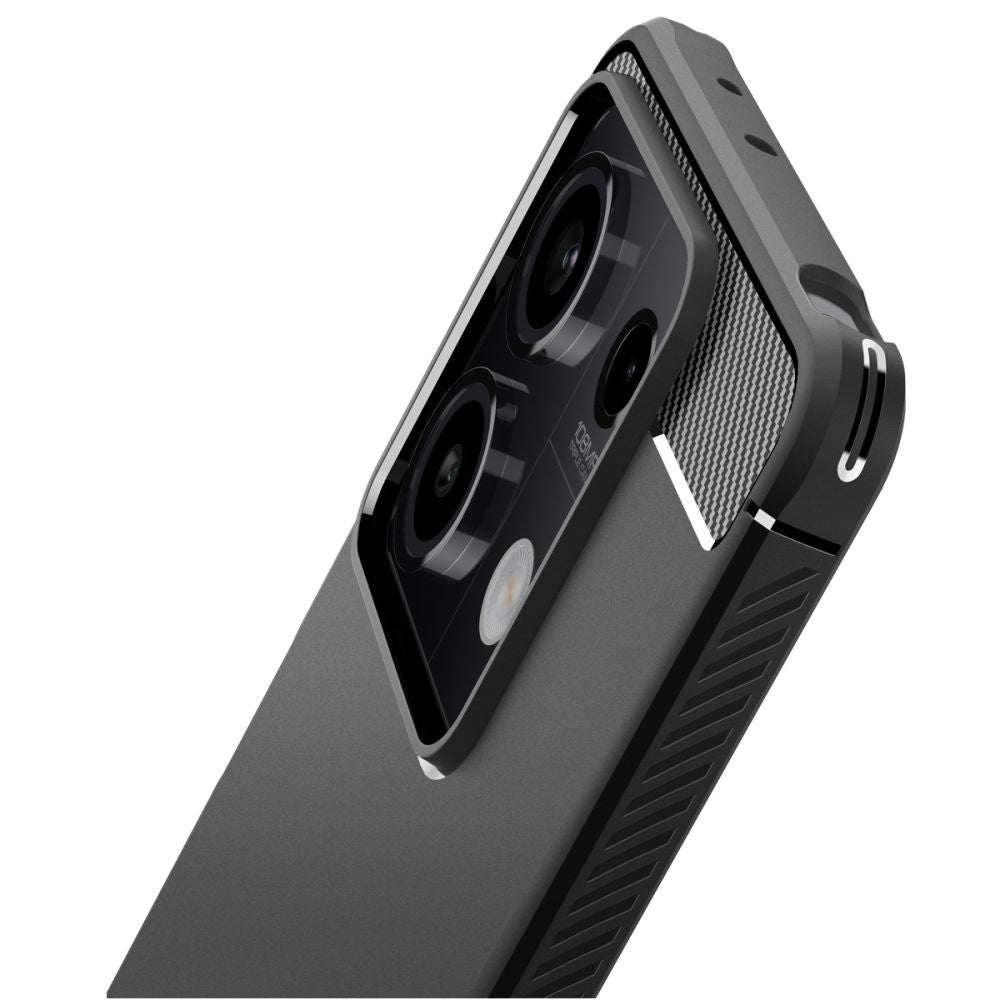 Spigen Xiaomi Redmi Note 13 5G Θήκη TPU Rugged Armor - Matte Black