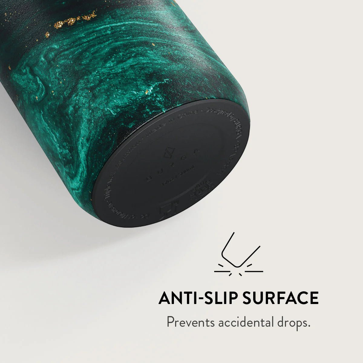 Burga Μπουκάλι Θερμός από Ανοξείδωτο Ατσάλι - 500ml - Emerald Pool