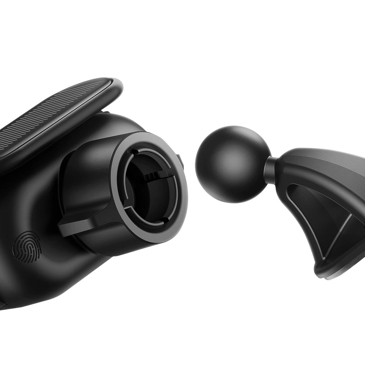 Baseus Steel Cannon Pro Solar - Universal Βάση Αυτοκινήτου για το Ταμπλό - Black - SUGP010001