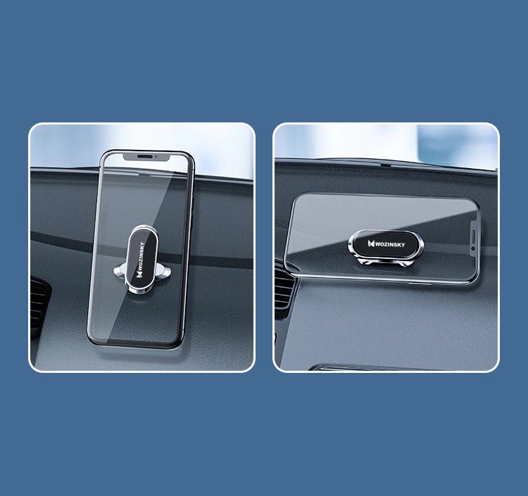 Wozinsky WMH-06 Μαγνητική Βάση για Ταμπλό Αυτοκινήτου - Silver