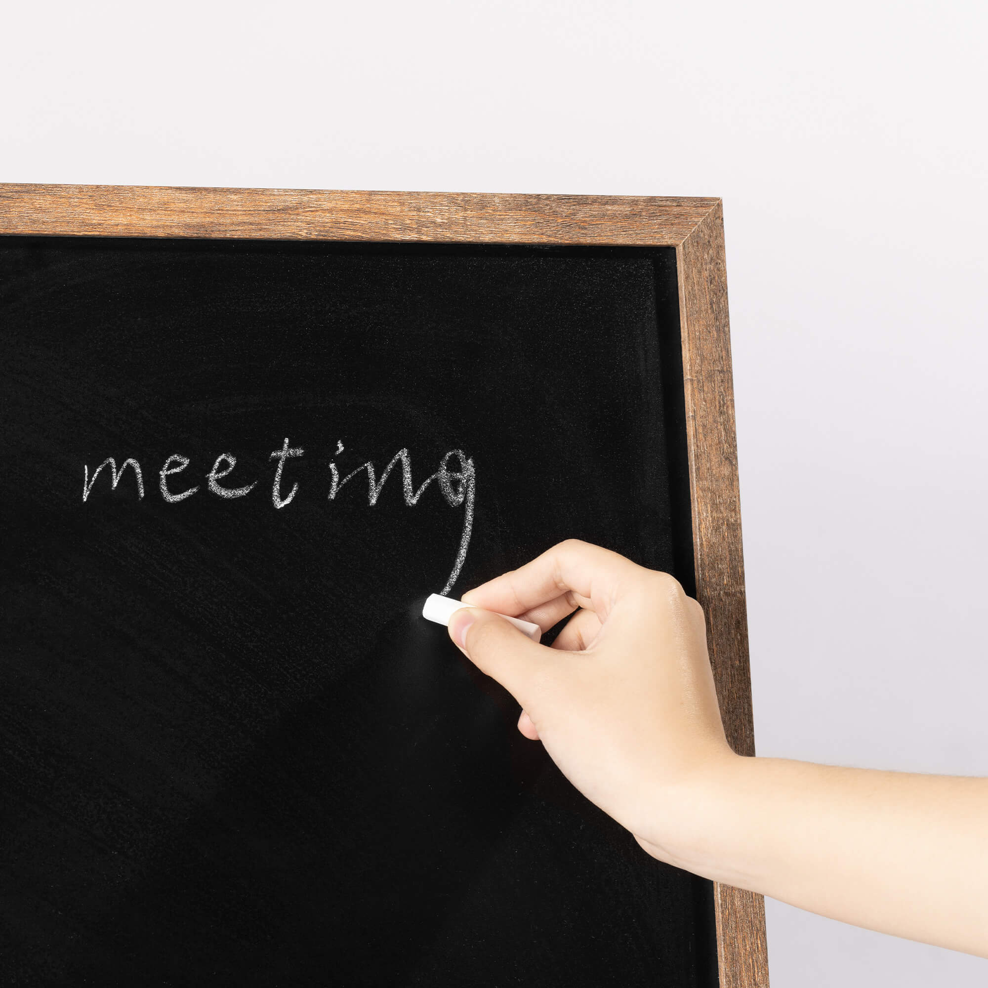 Navaris Μαυροπίνακας με Πλαίσιο MDF - 60 x 40 cm - Black - 56539.6