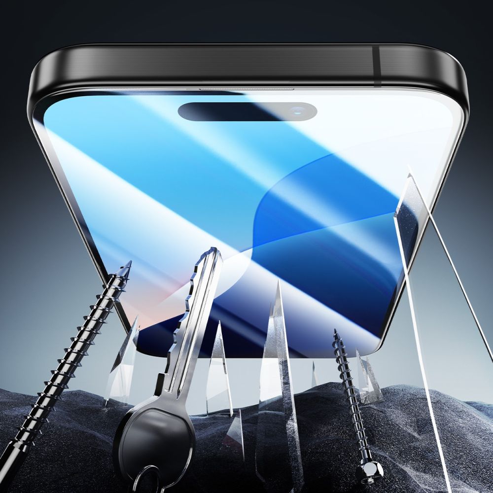 ESR iPhone 16 Armorite 2.5D 9H Full Screen Tempered Glass Αντιχαρακτικό Γυαλί Οθόνης - Black