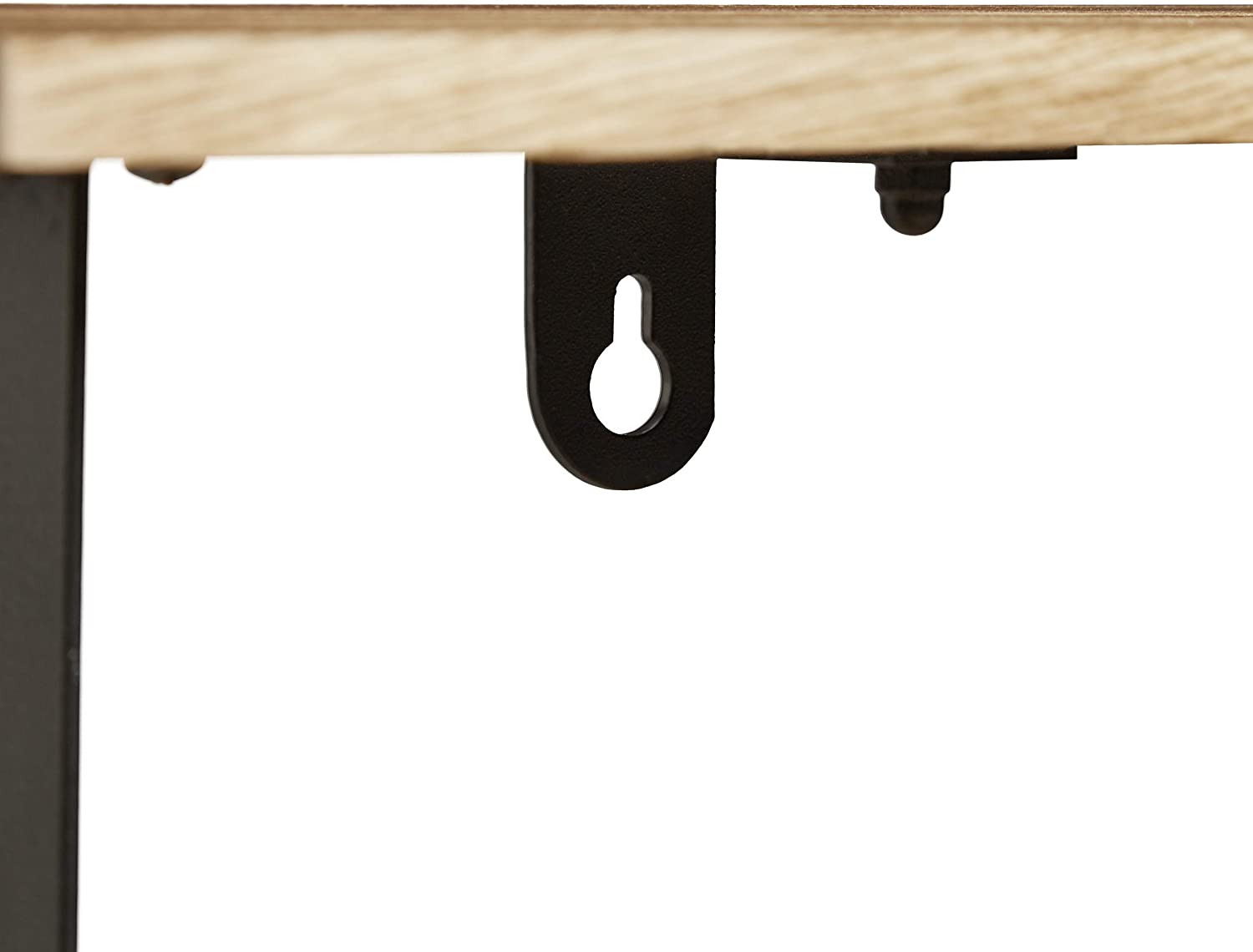 Relaxdays Διακοσμητικό Ράφι Τοίχου με 4 Διαμερίσματα σε Σχήμα Εξαγώνου - 52 x 60 x 12 cm - Natural - 4052025289294