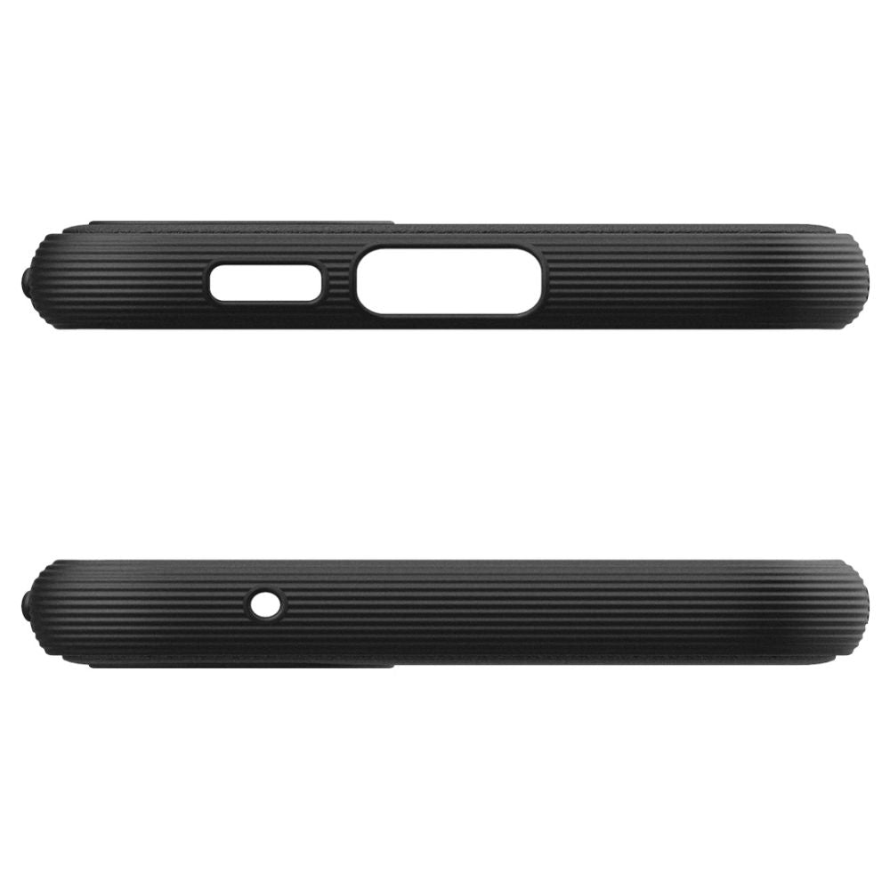 Caseology Samsung Galaxy S23 FE Parallax Θήκη Σιλικόνης με Σκληρό Πλαίσιο - Matte Black