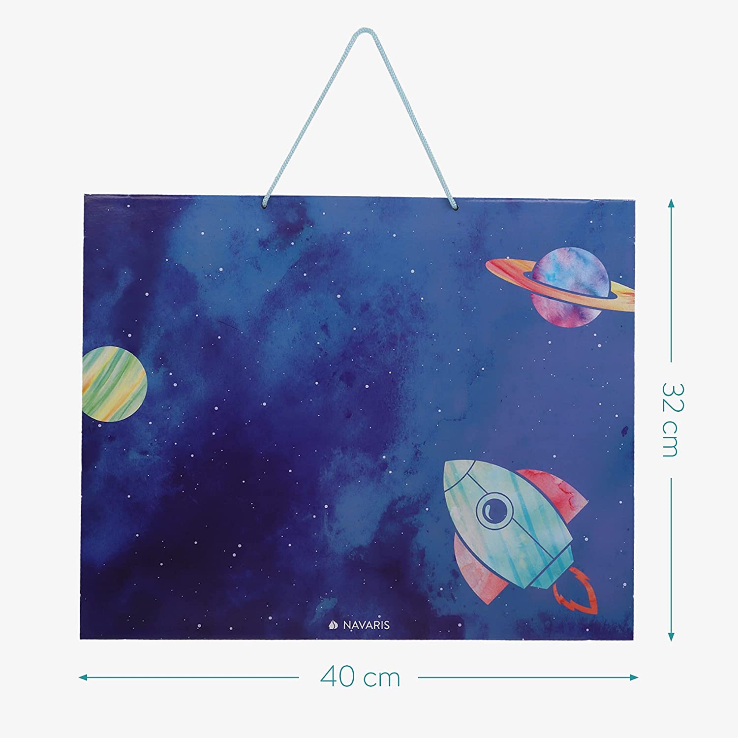 Navaris Μαγνητικός Πίνακας Εβδομαδιαίου Προγράμματος για Παιδιά - 40 x 32 cm - Blue - 50237.02