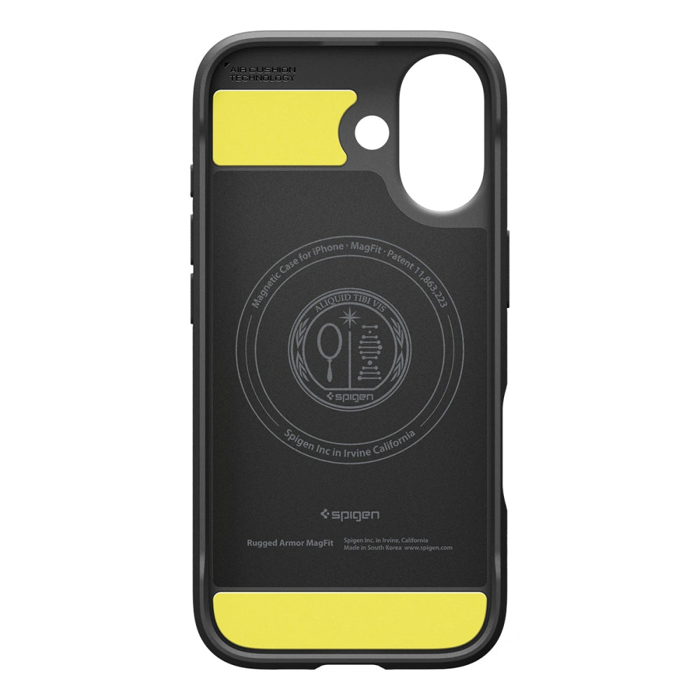Spigen iPhone 17 - Rugged Armor Mag - Θήκη TPU με MagSafe - Matte Black