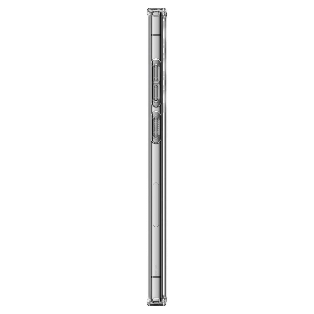 Spigen Samsung Galaxy S23 Ultra - Ultra Hybrid Σκληρή Θήκη με Πλαίσιο Σιλικόνης - Crystal Clear