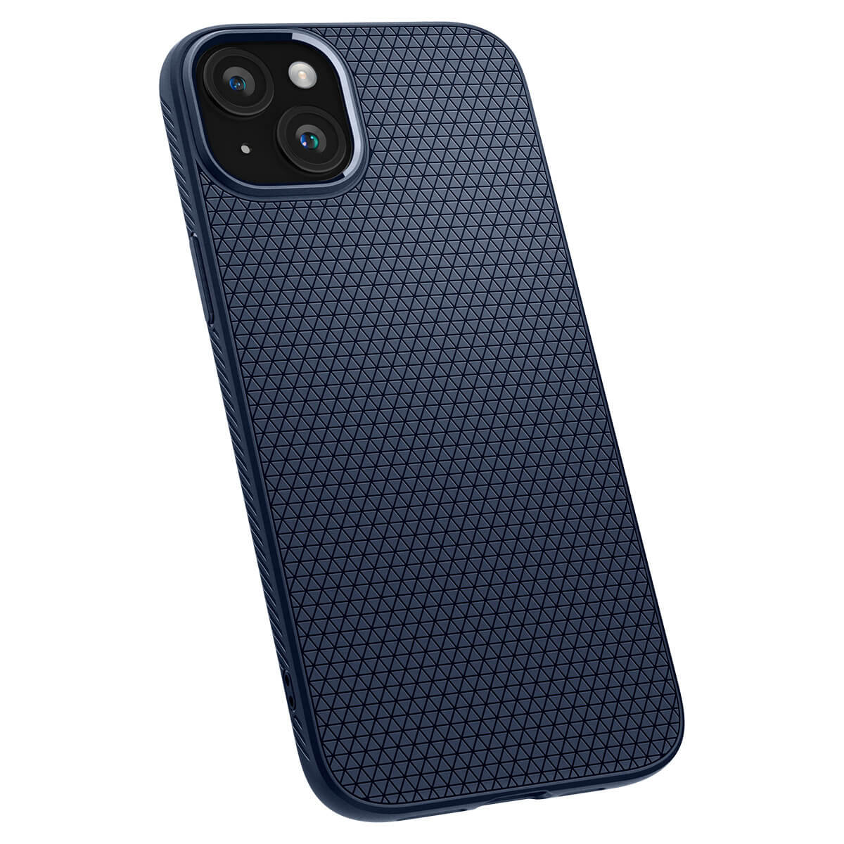 Spigen iPhone 15 Plus Liquid Air Θήκη Σιλικόνης - Navy Blue